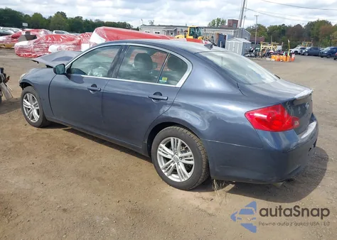 2012 Infiniti G25X from USA, damaged, VIN JN1DV6AR9CM860627